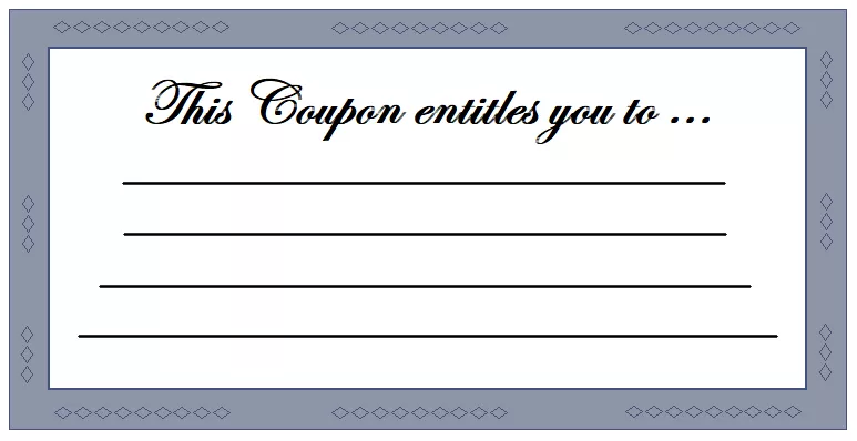 Printable Free Coupon Template