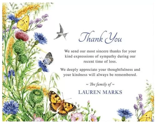 Professional Thank You Card Template