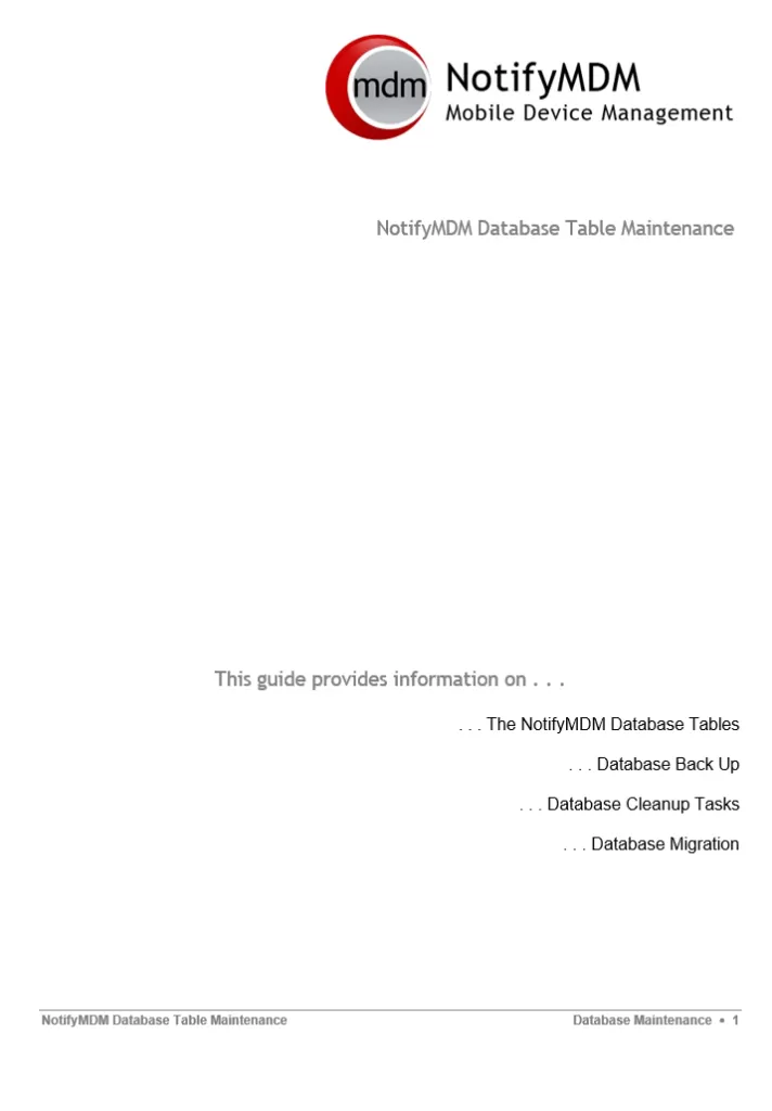 Customer Record Maintenance Database Template