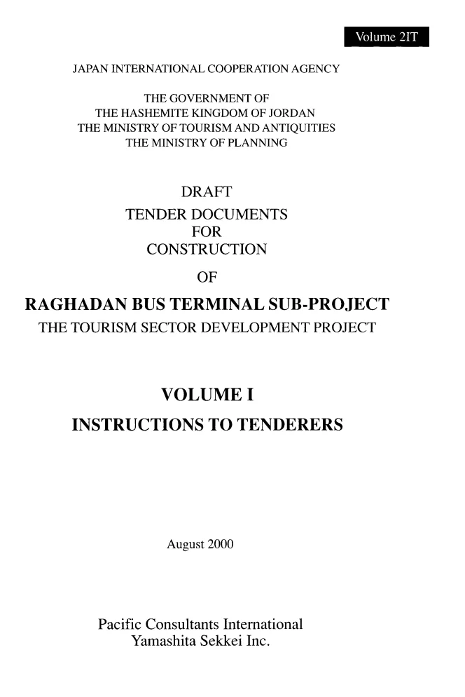 Tender Proposal Invitation Template